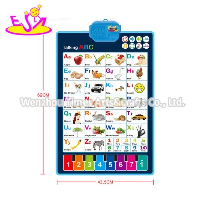 Interactive Electronic Wall Alphabet ABC Learning Poster for Toddler P07D017